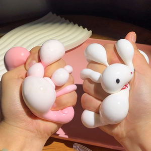 Onr Little Bear Squeeze Toy Cute Anti-<b>Stress</b> Relief TPR Material Soft Sensory Squeeze <b>Ball</b> <b>Stress</b> Management Tool - Product Image 5