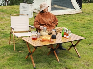 Tavolo Pieghevole Portatile per Campeggio e Picnic, Arredamento per Viaggi in <span class=keywords><strong>Auto</strong></span> e Barbecue all'Aperto - Product Image 6