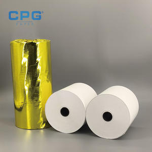 Rouleau de papier thermique haute qualité 80x70mm 55gsm pour imprimante de caisse de service alimentaire, image profonde, vente en gros fabricant - Product Image 1