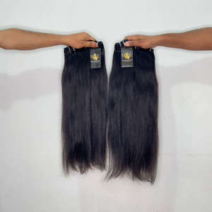 Lot de Cheveux Humains Ondulés Bruts d'Inde, Fournisseurs de Cheveux Humains Bruts Bouclés, Cheveux Humains Bruts Ondulés Profonds - Product Image 2
