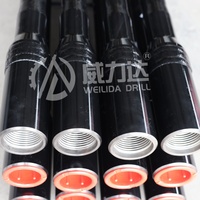 Tuyau de forage pétrolier en acier allié, filetage standard API NC38, pour le forage pétrolier, diamètre 3-1/2 pouces, épaisseur 9,35 mm