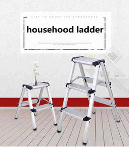 <span class=keywords><strong>Lidl</strong></span> — échelle pliable télescopique en Aluminium, pliable et compacte, échelle légère pour la maison, rétractable - Product Image 3