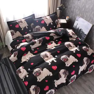 New Design Fashion Style Printed bett blatt verpackung quilt abdeckung bettwäsche sets bettwäsche für verkauf billig