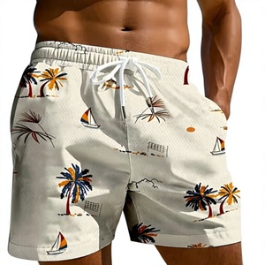 Pantalones Cortos con Cordón Ajustable, Diseño Único y Elegante con Estampado 3D, Casuales, Modernos, Cómodos, de Secado Rápido, Diseño Minimalista para el Verano - Product Image 5