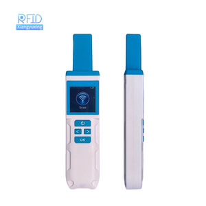 Lecteur de micro-puces portable sans fil Bluetooth RFID 134,2 kHz pour animaux de compagnie (chiens, <span class=keywords><strong>chats</strong></span>) avec fonction de mesure de température - Product Image 2