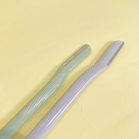Nouvelle tendance super qualité tondeuse à sourcils emballage écologique le meilleur rasoir à sourcils lames