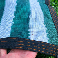 Toile d'ombrage rayée, filet pare-soleil, couverture d'ombrage à 90 % pour serre, plantes, poulailler, pergola, auvent