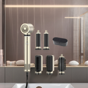 Secador de pelo de plástico BLDC iónico profesional de 1200W, boquillas de Peine de estilismo, calor caliente automático, hogar, hoteles, al aire libre, RV eléctrico - Product Image 6