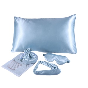 Ensemble <span class=keywords><strong>d</strong></span>'accessoires pour <span class=keywords><strong>cheveux</strong></span>, <span class=keywords><strong>taie</strong></span> <span class=keywords><strong>d</strong></span>'<span class=keywords><strong>oreiller</strong></span> en <span class=keywords><strong>satin</strong></span> et masque pour les yeux avec bandeau - Product Image 1
