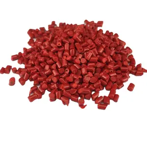Fábrica produção masterbatch mestre cor lote New Blowing Plastic Bag PP PE Masterbatch cor vermelha