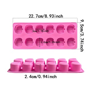 Silicone Pumpkin Cake Mold Mini Candy Fondant Chocolate Mold Halloween Dessert Decorating Tool - Product Image 2