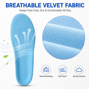 High Capacity Arch Support Therapy <b>Functional</b> Insoles Comfortable Orthotic Insole Sport Running TPE Gel Insole - Product Image 4