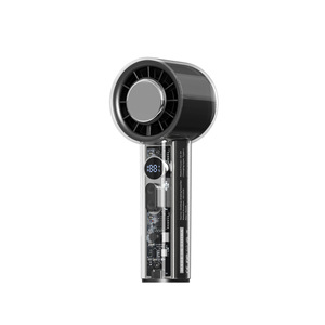 Ventilateur Portable USB IYInJuan - 5 Vitesses, Batterie 1800mAh, Écran LED - Mini Ventilateur De Poche Pour Bureau, Voyage
