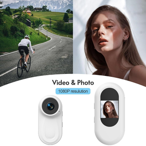 Mini Cámara de Acción antitemblores 1080P Full HD montada en la cabeza cámara de movimiento de atracción magnética DV grabadora de vídeo deportiva casco bicicleta - Product Image 6