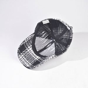 หมวกเบสบอลลายตารางหมากรุกผ้าทวีดหนานุ่ม 6 แผ่น แฟชั่นทันสมัยสำหรับผู้หญิง สวมใส่สบายๆ เหมาะกับกิจกรรมกลางแจ้ง  คอลเลคชั่นใหม่ประจำฤดูใบไม้ร่วง-ฤดูหนาว ปี 2025 - Product Image 5