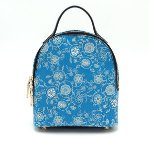 Custom Mini Genuine Leather Backpack Crossbody Messenger and Fanny Pack Promotional & Business Gifts