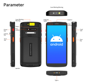 PDA Robusta con Android 15, 4G, WiFi 2.4GHz/5.0GHz, RFID, Pantalla de 6 Pulgadas, Lector de Códigos de Barras 2D, QR, NFC, con <span class=keywords><strong>Google</strong></span> <span class=keywords><strong>Play</strong></span> - Product Image 6