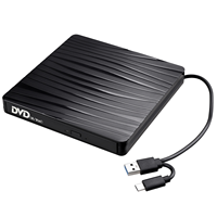 Fabrika çıkışlı harici USB 3.0 DVD oynatıcı ve disk okuyucu, Windows 11 ve Mac ile uyumlu DVD-RW yazıcı, dizüstü bilgisayarlar için uygundur.