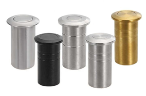 Stainless Steel Metric Self-Tapping Coarse Thread Latch Dust <b>Cover</b> Fireproof Invisible Ground <b>Plug</b> Durable Cylinder Protector - Product Image 5