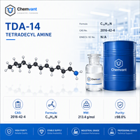 TDA-14 Amines tétradécylées de haute pureté 98% CAS 2016-42-4 Amines secondaires pour tensioactifs et intermédiaires chimiques