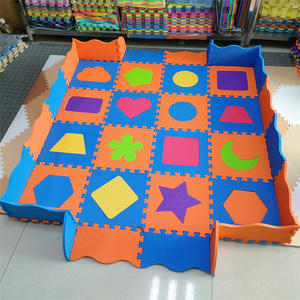 Bán Sỉ Mẫu Miễn Phí Tùy Chỉnh 30X30X1Cm Thảm Xốp Ghép Hình Cho Trẻ Em Eva Sàn Corral Didactico Bebe Với Hình Dạng Phù Hợp Với Động Vật Dễ Thương - Product Image 2