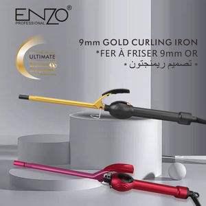 Varilla rizadora extrafina ENZO disponible <span class=keywords><strong>para</strong></span> <span class=keywords><strong>hombres</strong></span> y mujeres, rizador <span class=keywords><strong>de</strong></span> pelo eléctrico <span class=keywords><strong>de</strong></span> rollo <span class=keywords><strong>de</strong></span> lana <span class=keywords><strong>de</strong></span> hierro rizador <span class=keywords><strong>de</strong></span> diámetro pequeño - Product Image 5