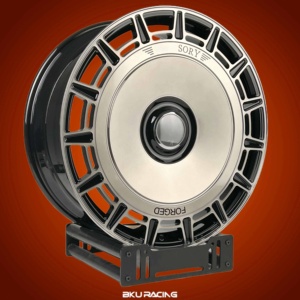 Jantes forgées BZY 5x120 pour <span class=keywords><strong>Rolls</strong></span> <span class=keywords><strong>Royce</strong></span> Phantom Cullinan Ghost Wraith <span class=keywords><strong>Dawn</strong></span>, jantes de 19 à 24 pouces, jantes en alliage concave argentées personnalisées - Product Image 3