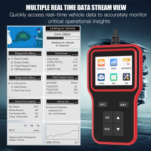 ACETOP OBD II tarayıcı <span class=keywords><strong>DTC</strong></span> kütüphane araba motor arıza kodu okuyucu CAN teşhis tarama aracı net hata kodları okumak 1 yıl garanti - Product Image 2