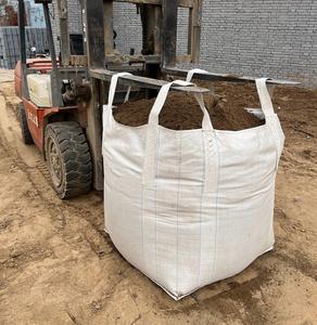 Chất lượng tốt nhất 5:1 an toàn yếu tố Jumbo túi PP dệt 500kg/<span class=keywords><strong>1000kg</strong></span> số lượng lớn <span class=keywords><strong>fibc</strong></span> giá tốt thoáng khí hình ống tấn túi lớn - Product Image 2