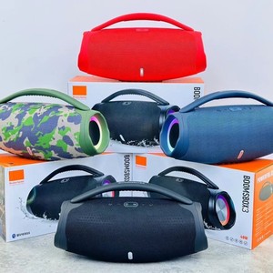 Haut-parleur sans fil LED Boombox3 40W avec lumières RGB, portable, basses puissantes, en plastique, pour fêtes en extérieur - Offre Spéciale - Product Image 4