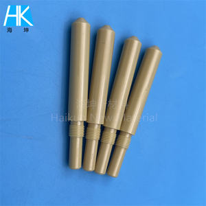 Vàng MgO ổn định Zirconium oxide Zirconia gốm ren các bộ phận vòi phun - Product Image 1