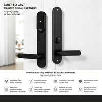 Serrure de porte électronique intelligente pour hôtel, vente en gros d'usine, serrures intelligentes pour hôtel, serrure magnétique RFID