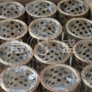 تخفيضات كبيرة في الصين # جلبة برونزية من الغرافيت ذاتية التشحيم 10 × 14 × 20 مم مادة فولاذية للمحامل الانزلاقية - Product Image 6