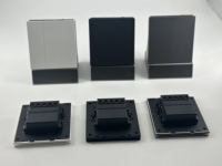 Panel de Pintura para PC Directo de Fábrica, 1/2/3/4 Tomas, para Accesorios Eléctricos, Interruptores y Enchufes de Pared para Hogar y Hotel