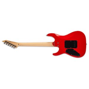 Guitare électrique rouge MT 130, manche en érable, corps plein, micros humbucker, longueur d'échelle 648 mm - Product Image 3