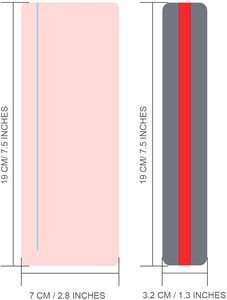 Strisce Colorate per Lettura Guidata, Righelli Colorati per Tracciare la Lettura, per Dislessia, ADHD e per Ridurre lo Stress Visivo - Product Image 4
