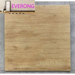 Carreaux de sol et de mur en bois grainé de style industriel moderne 60x60cm, finition mate, résistants aux acides, antidérapants, parquet pour intérieur - Product Image 1