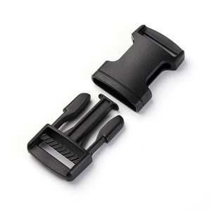 <b>Sliding</b> Buckle <b>Plastic</b> 25mm Inner Diameter Black Durable For Bags - Product Image 1