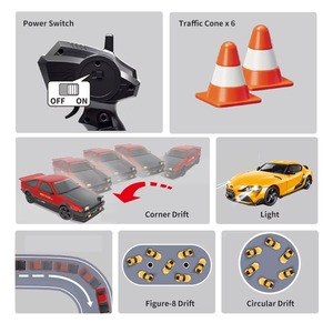 YT Wholesale Voiture RC universelle pour intérieur et extérieur, avec fonctions de vitesse, de contrôle, de drift et de course, véhicule té<span class=keywords><strong>l</strong></span>écommandé pour enfants et garçons, idéal comme cadeau - Product Image 4
