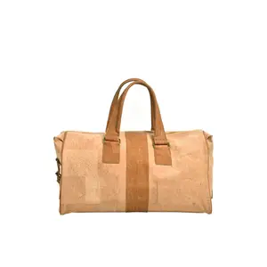 Natural Cork Leather Material Cork Tote Bag New Design Gold portugal Cork Handbag Bag