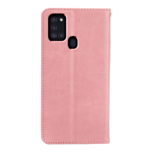 Classique Portefeuille En Cuir Mobile Téléphone Cas Sac Pour <span class=keywords><strong>Samsung</strong></span> Galaxy S20 S21 FE S22 S23 Plus S24 Ultra Magnétique Flip Cover - Product Image 4
