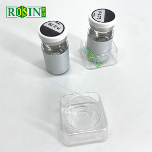 Custom Petg clear Disposable Cavity <strong>Cushioned</strong> 2ml Ampoule <strong>Tray</strong> 3ml Ampoule Vial Plastic <strong>Tray</strong> - Product Image 1
