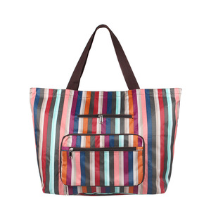 Bolsa de Compras Plegable Portátil, Grande, Impermeable, de Tela Oxford, para Viajes, Supermercado, Almacenamiento, Elegante Bolsa de Hombro - Product Image 5