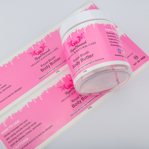 <span class=keywords><strong>Etiquetas</strong></span> Adhesivas Personalizadas con Logotipo Privado para Productos Cosméticos, <span class=keywords><strong>Etiquetas</strong></span> Impermeables para Botellas y Frascos de Manteca Corporal - Product Image 3