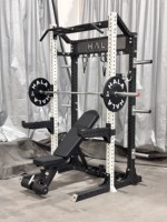 HALA-PR2501 à la maison en utilisant l'équipement de fitness Station de gymnastique multifonction Smith Machine Squat Power Rack Shoulder Workout Bodybuilding
