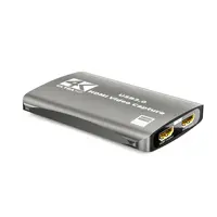 Aluminium legierung 1080P 4K HDMIS zu USB 3.0 Audio Video Live Capture Karte Aufnahme Video Capture Karte mit Audio