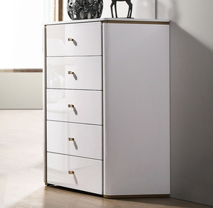 NOVA Ensemble de <span class=keywords><strong>chambre</strong></span> à coucher rembourré blanc 5 pièces <span class=keywords><strong>Chambre</strong></span> A Coucher Plate-forme complète <span class=keywords><strong>adulte</strong></span> Ensemble de meubles de suite pour <span class=keywords><strong>chambre</strong></span> à coucher - Product Image 6