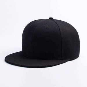 Urban Fashion Snapback <b>Cap</b> Wide Flat Visor Breathable Mesh Back Casual Sportswear Classic Dancing Plain Customizable Hats - Product Image 1