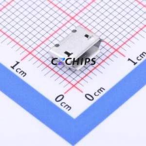 USB-MR-D-023 USB Connector SMD Connector ( Connector Type: Micro-B )( Gender: Female )( Mounting Type: Horizontal Mount ) - Product Image 1