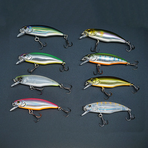 Mồi Câu Cá FISHGANG Trống 3.8G 6Cm Nhật Bản Chìm Minnow DIY Cứng Câu Cá Thu Hút - Product Image 2